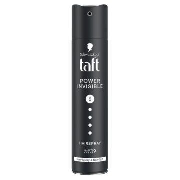 Taft Power Invisible 5 hajlakk minden hajtípusra 250 ml