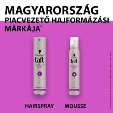 Taft Perfect Flex 4 hajhab minden hajtípusra 200 ml