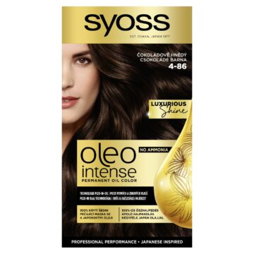 Syoss Oleo Intense tartós hajfesték 4-86 Csokoládé barna