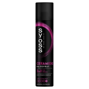 Syoss Ceramide 3in1 hajlakk 300 ml - Ceramide Komplex
