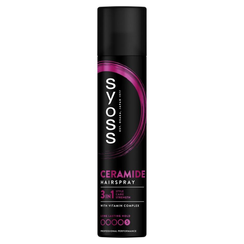 Syoss Ceramide 3in1 hajlakk 300 ml - Ceramide Komplex