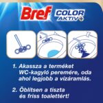 Bref Color Aktiv Eucalyptus WC frissítő 3 x 50 g