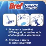Bref Color Aktiv Fresh Flower WC frissítő 3 x 50 g