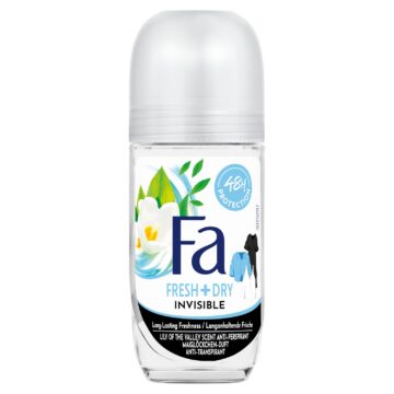 Fa izzadásgátló roll-on Fresh & Dry Invisible 50 ml