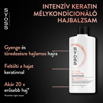 Syoss Keratin hajbalzsam 440 ml Keratin