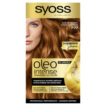 Syoss Oleo Intense tartós hajfesték 7-77 Vörös gyömbér