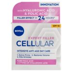 NIVEA Hyaluron Cellular Filler ránctalanító nappali arckrém SPF15 50 ml