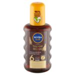 NIVEA SUN FF6 Karotinos mélybarnító olaj spray 200 ml