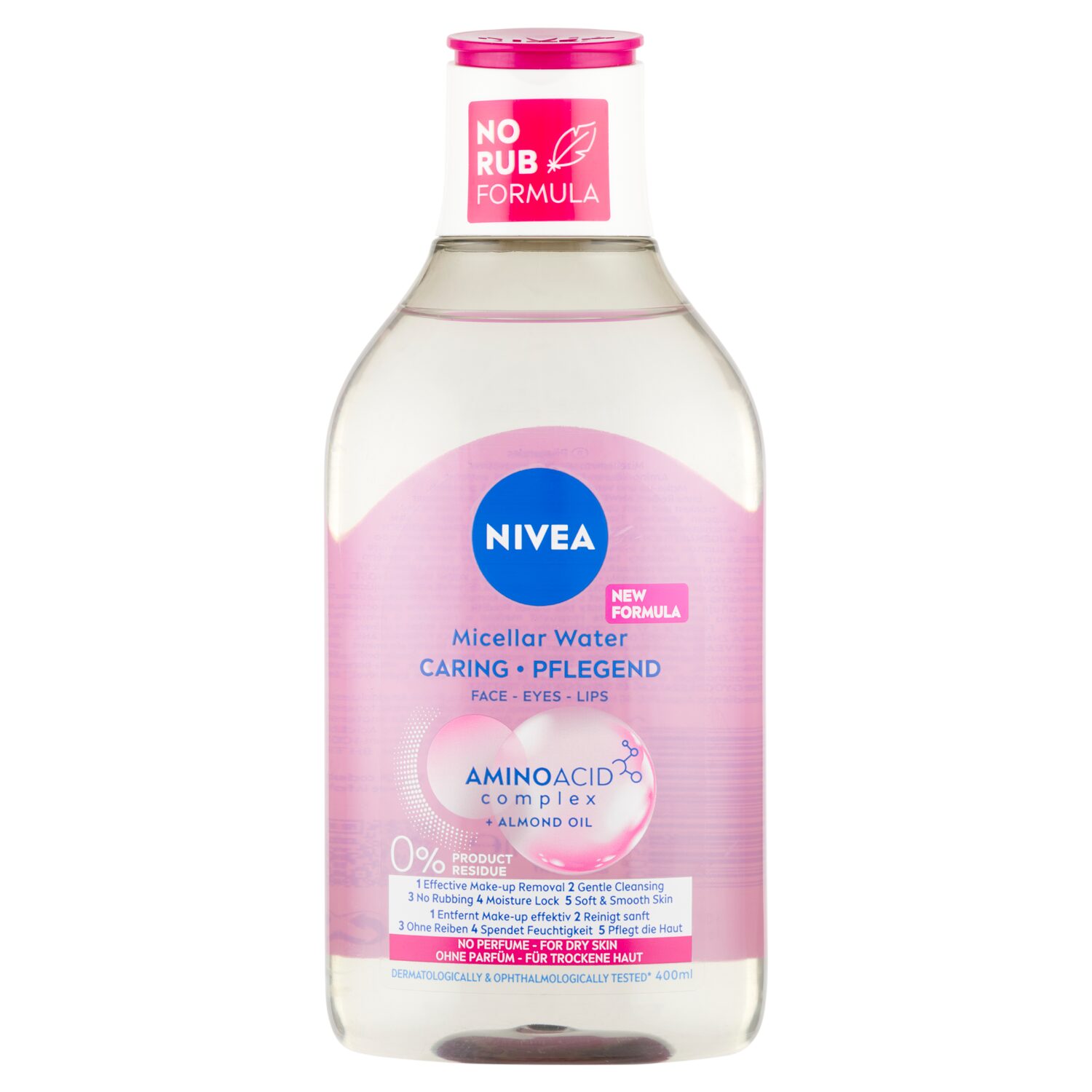 NIVEA ápoló micellás víz száraz bőrre 400 ml