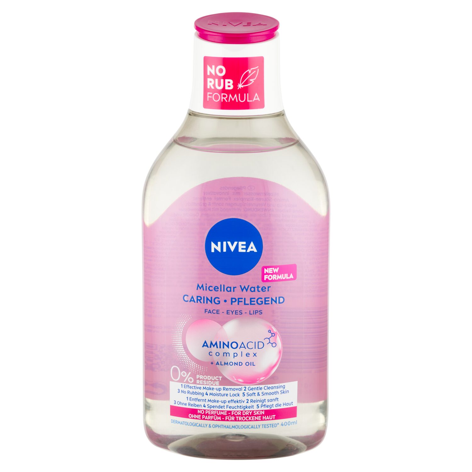 NIVEA ápoló micellás víz száraz bőrre 400 ml