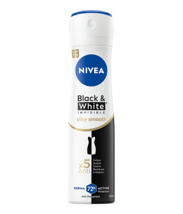 Alternative view of NIVEA Black & White Invisible Silky Smooth izzadásgátló deo spray 150 ml