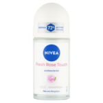 NIVEA Fresh Rose Touch Antibacterial izzadásgátló golyós dezodor 50 ml