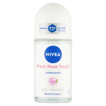 NIVEA Fresh Rose Touch Antibacterial izzadásgátló golyós dezodor 50 ml