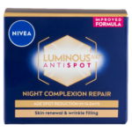 NIVEA Luminous630 pigmentfoltok elleni éjszakai arckrém 50 ml