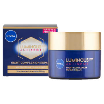 NIVEA Luminous630 pigmentfoltok elleni éjszakai arckrém 50 ml