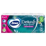 Zewa Deluxe Limited Edition illatmentes papír zsebkendő 3 rétegű 10 x 10 db