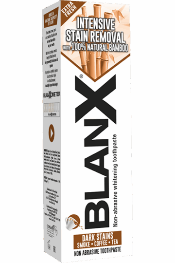 BlanX intenzív folteltávolító fehérítő fogkrém kávé és nikotin ellen 75 ml