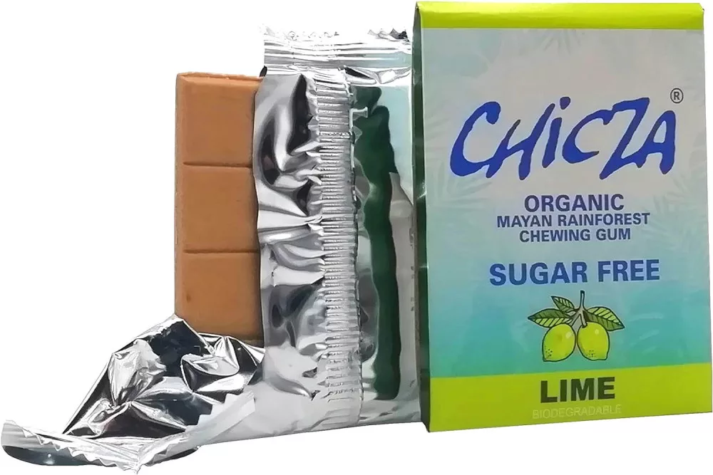 CHICZA BIO CUKORMENTES RÁGÓGUMI LIME 30G