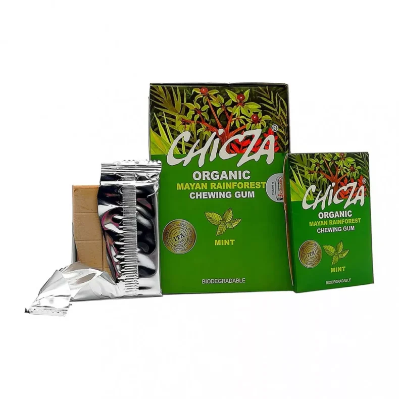 CHICZA BIO RÁGÓGUMI MENTA 30G