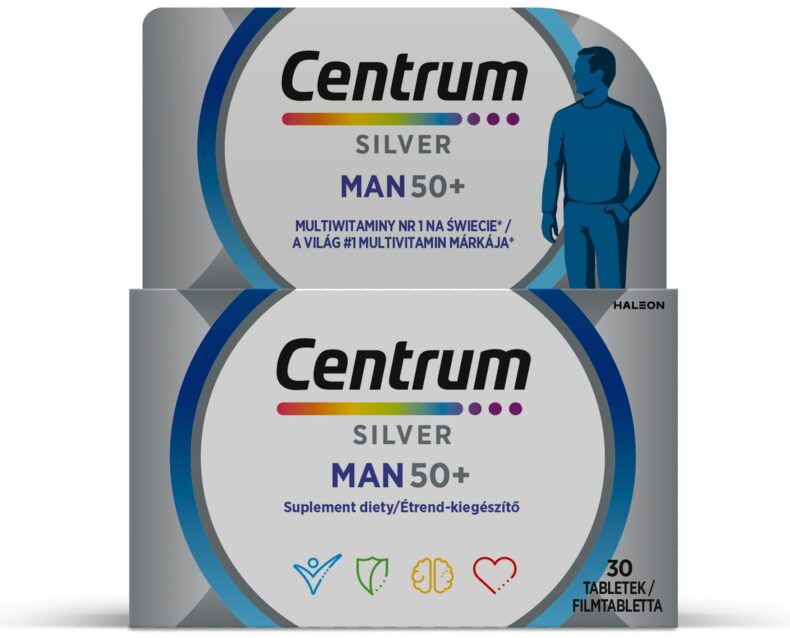 Centrum Silver Férfiaknak 50+ A-tól Z-ig multivitamin 30 db