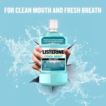 Alternative view of Listerine Cool Mint Mild Taste szájvíz 500 ml