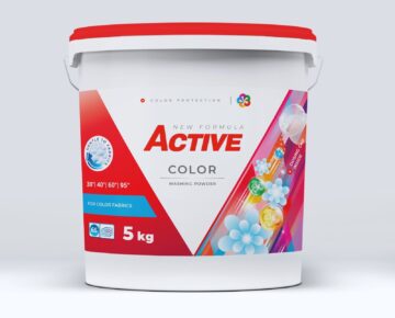 Active Color mosópor 5 kg vödrös (65 mosás)