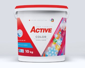 Active Color mosópor 10 kg vödrös (130 mosás)