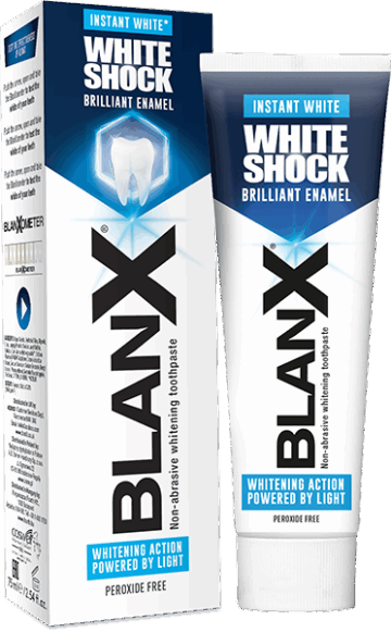 BlanX White Shock Intant White fogfehérítő fogkrém 75 ml