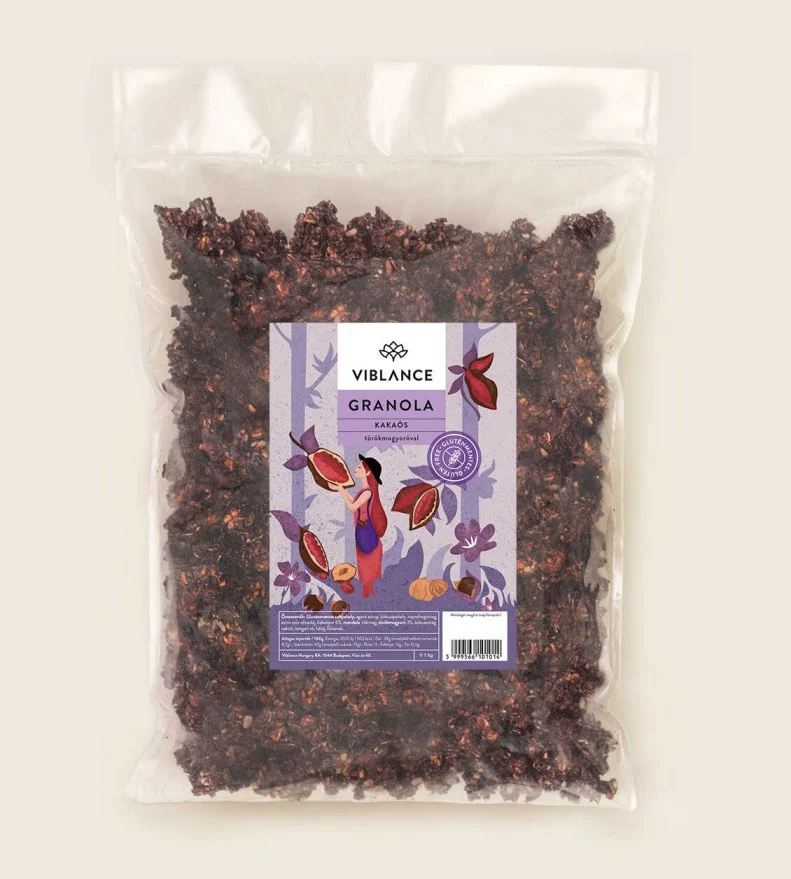 Viblance Kakaós Granola 1kg