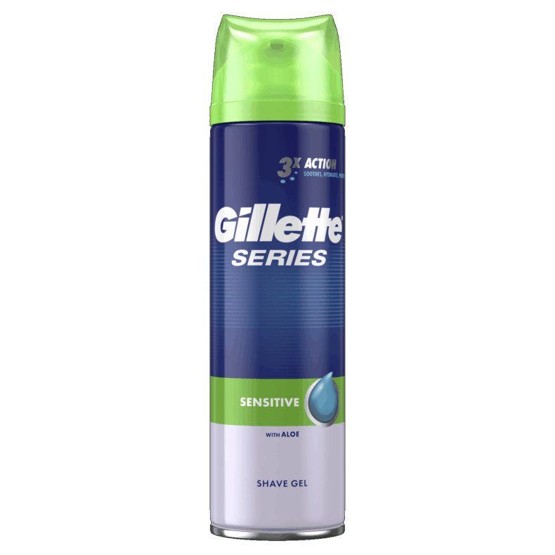 Gillette Series borotvazselé Sensitive Shooting 200 ml