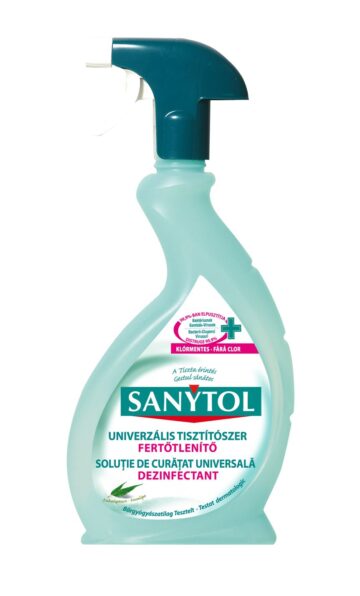 Sanytol Univerzális Fertőtlenítő tisztítószer spray Eukaliptusz 500 ml
