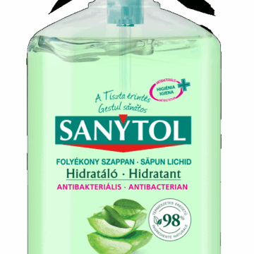 Sanytol Antibakteriális Folyékony Szappan Zöld Tea és aloe vera 250 ml