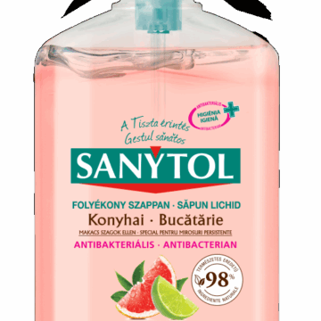 Sanytol Antibakteriális Folyékony Szappan Konyhai Grapefruit és Lime 250 ml