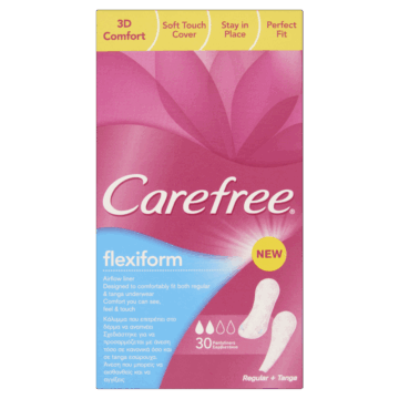 Carefree tisztasági betét 30 db Cotton Feel Flexi Form
