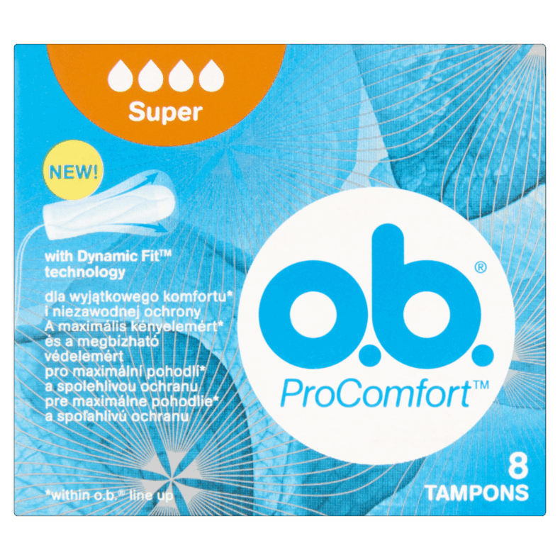 o.b. tampon 8 db ProComfort Super