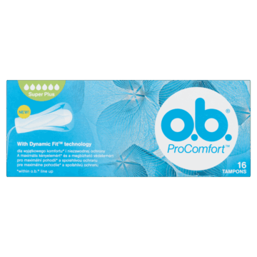 o.b. tampon 16 db ProComfort Super PLUS (5 db/#)
