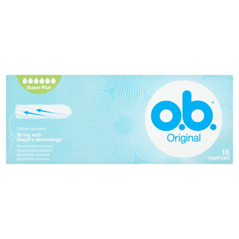 o.b. tampon 16 db Original Super PLUS (5 db/#)