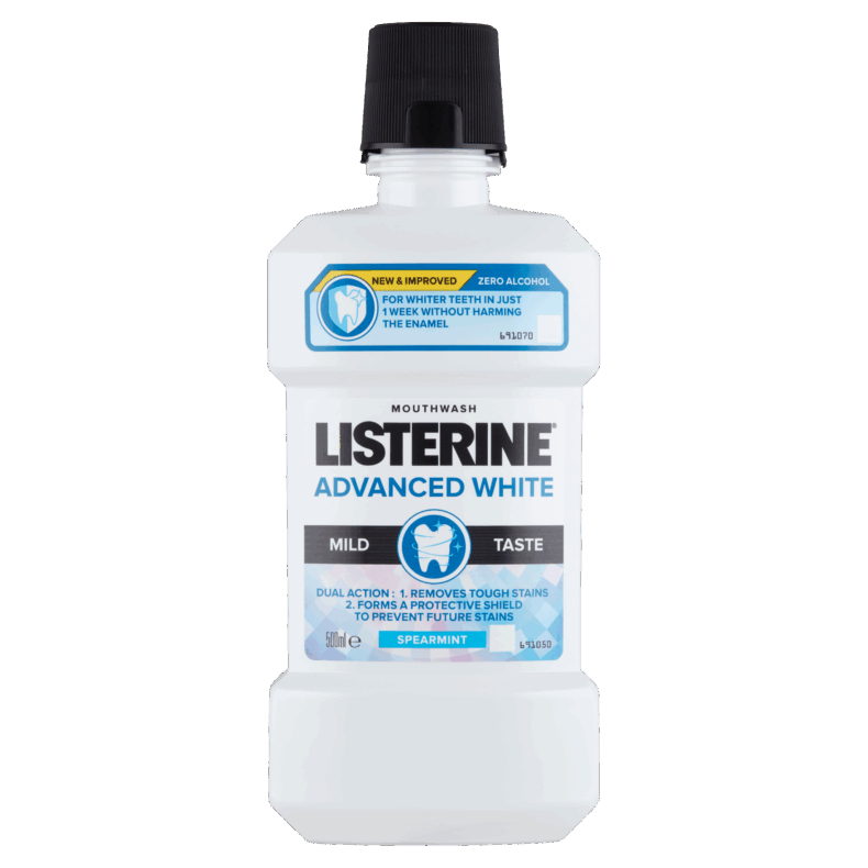 Listerine szájvíz 500 ml Advanced White Mild Taste