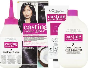 L'ORÉAL Casting Créme Gloss Hajfesték 210 Kékesfekete