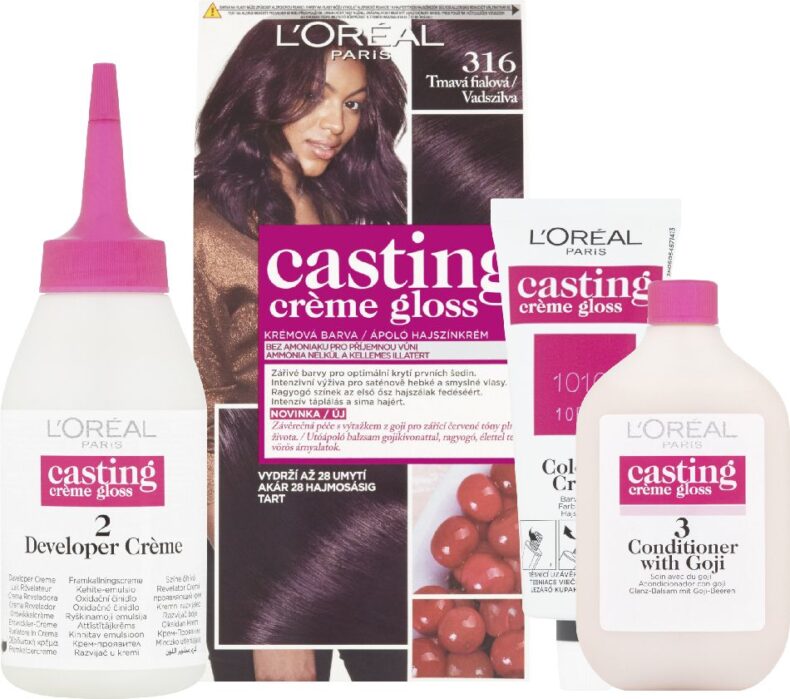 L'ORÉAL Casting Créme Gloss Hajfesték 316 Vadszilva