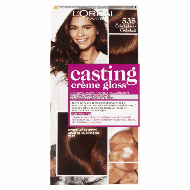 L'ORÉAL Casting Créme Gloss Hajfesték 535 Csokoládé