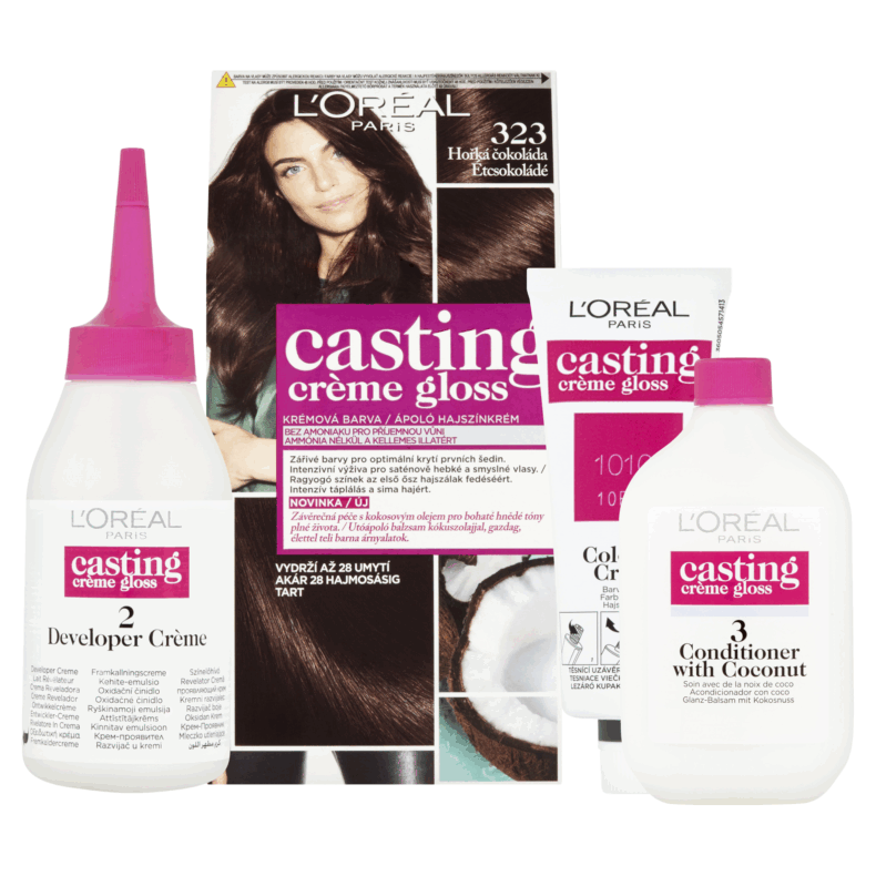 L'ORÉAL Casting Créme Gloss Hajfesték 323 Étcsokoládé