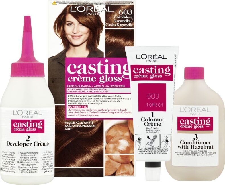 L'ORÉAL Casting Créme Gloss Hajfesték 603 Csokis Karamella
