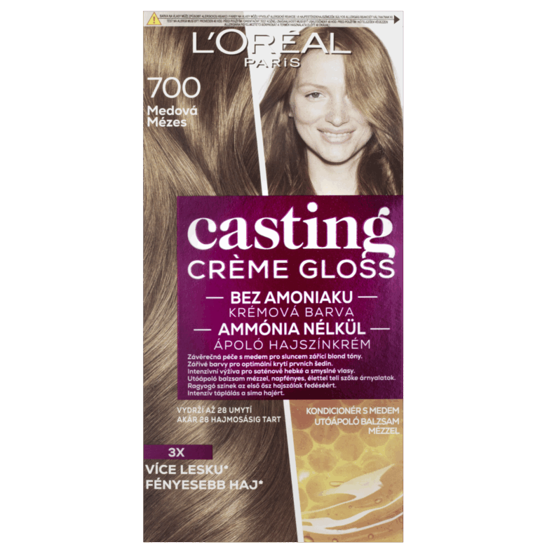 L'ORÉAL Casting Créme Gloss Hajfesték 700 Mézes