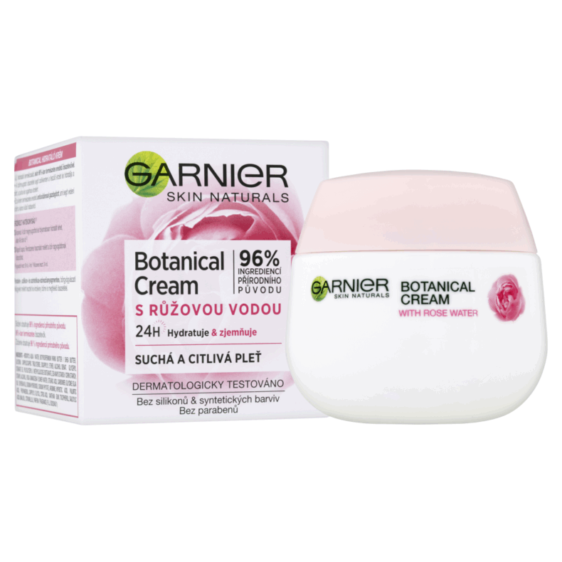 GARNIER Skin Naturals Botanical Krém Rózsavízzel 50 ml