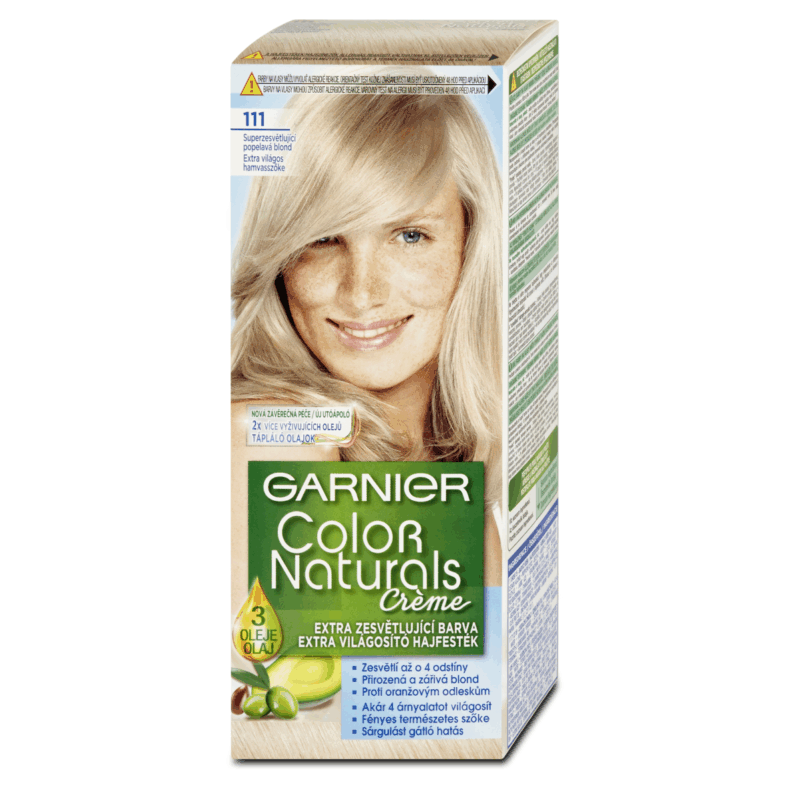 GARNIER Color Naturals Hajfesték 111 Extra Világos Hamvas Szőke