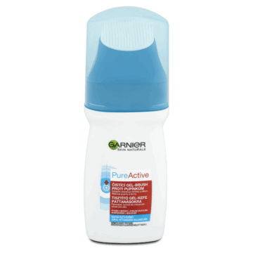 GARNIER Skin Naturals Pure Active Exfobrusher Tisztító gél-kefe 150 ml
