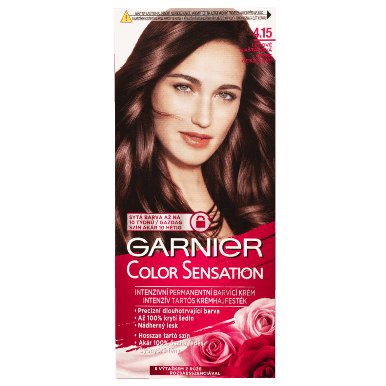GARNIER Color Sensation Hajfesték 4.15 Jeges Gesztenye