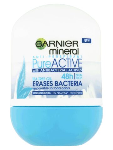 GARNIER Mineral Deo Roll-On 50 ml PureActive Antibacterial