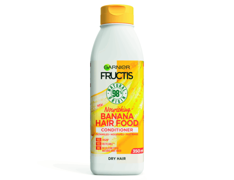 GARNIER Fructis Hair Food Balzsam 350 ml Banana